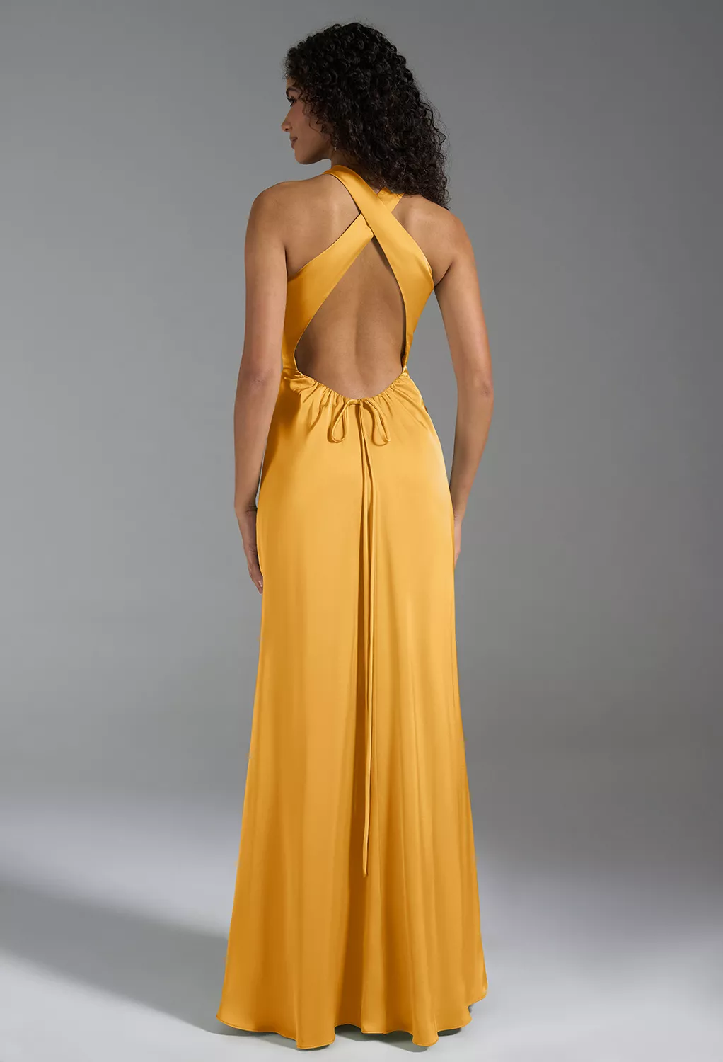 AW Xanthe Mango  Fall Wedding Guest Dresses